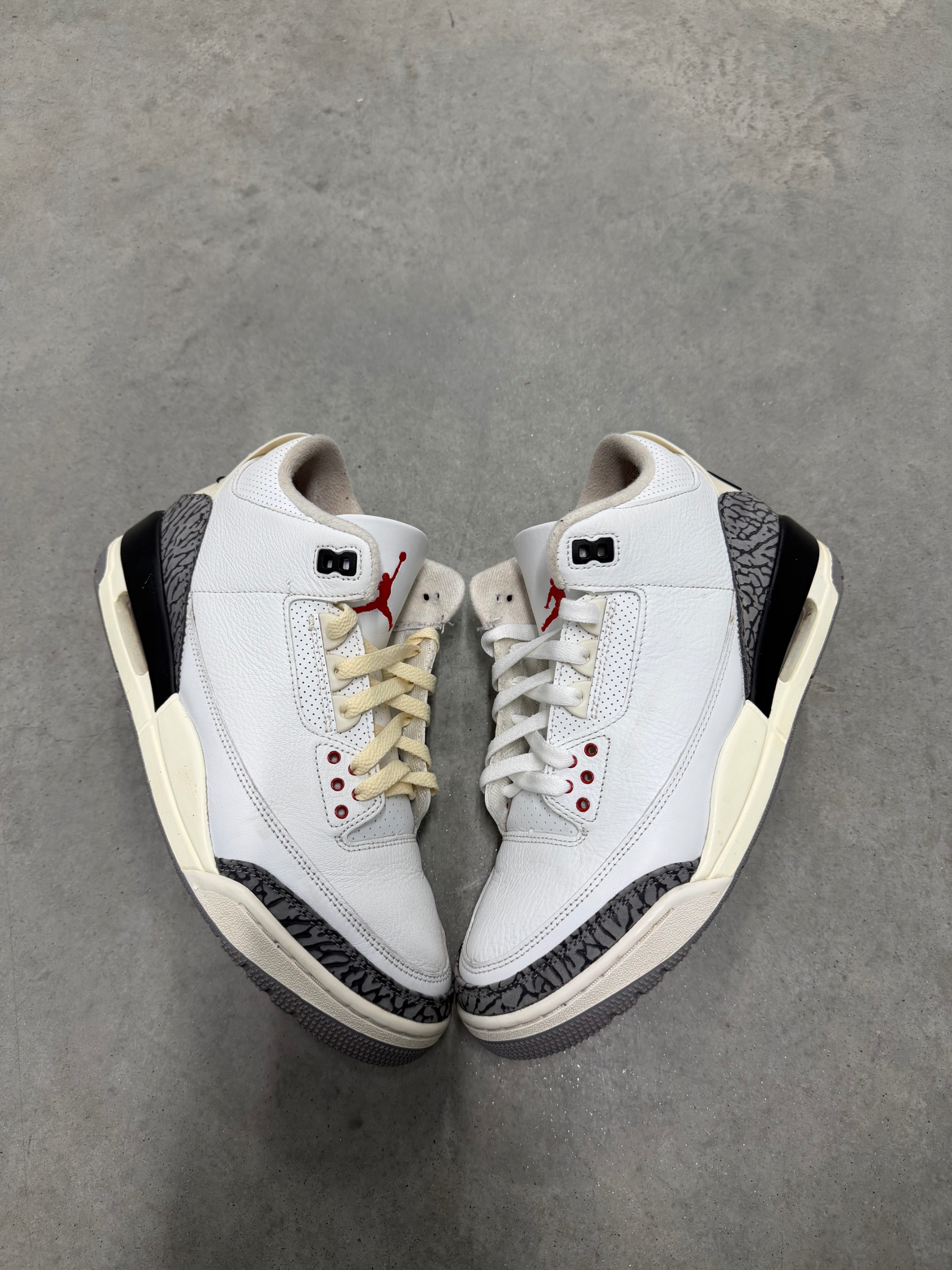 JORDAN 3 White Cement Reimagined