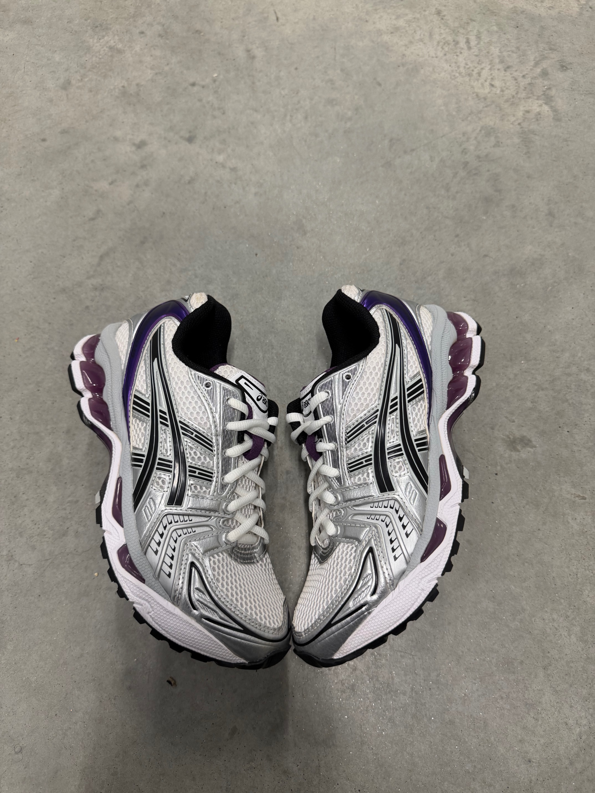 ASICS GEL-KAYANO 14 White Dark Grape