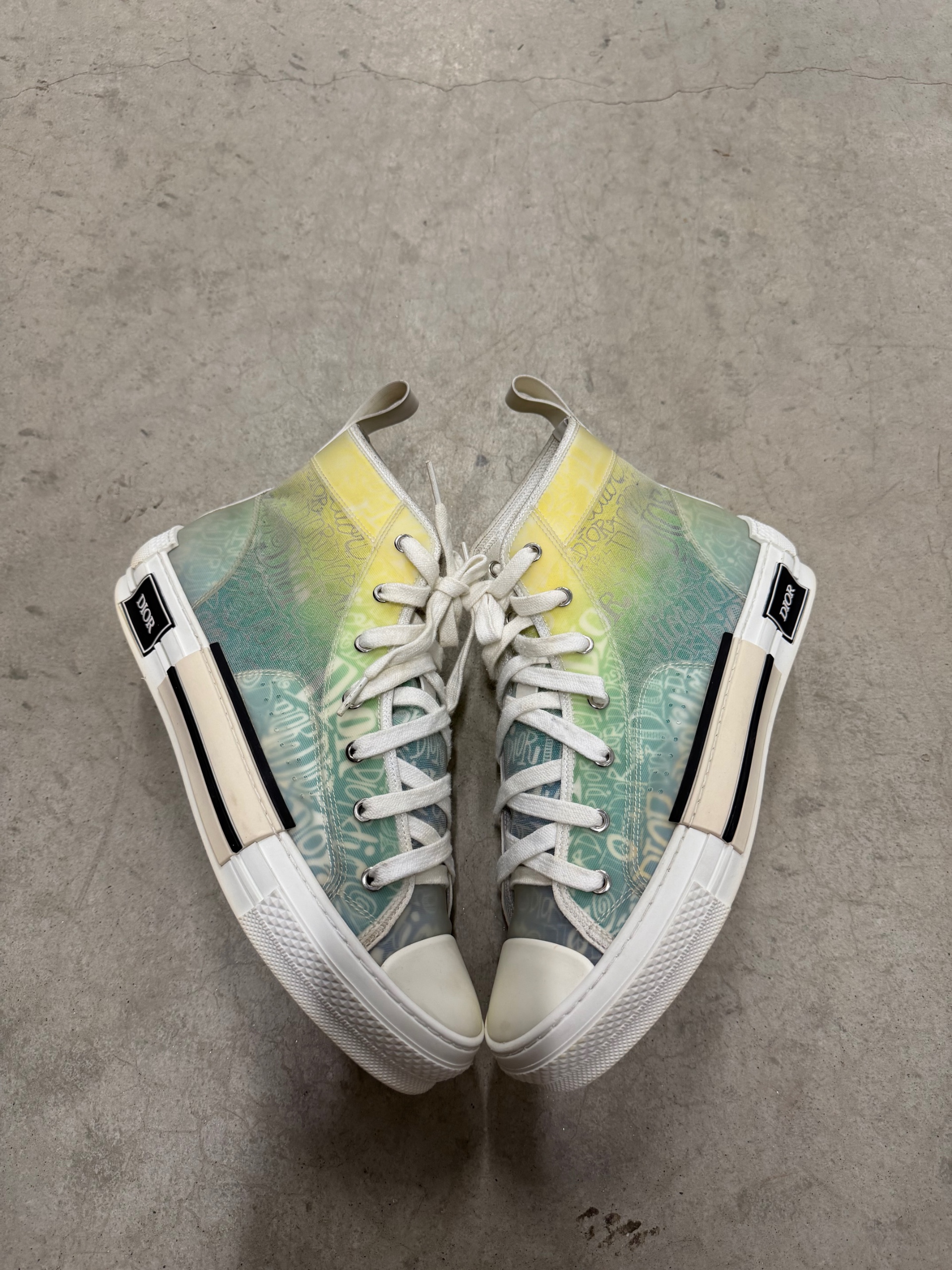 SHAWN STUSSY DIOR B23 HIGH Yellow Green