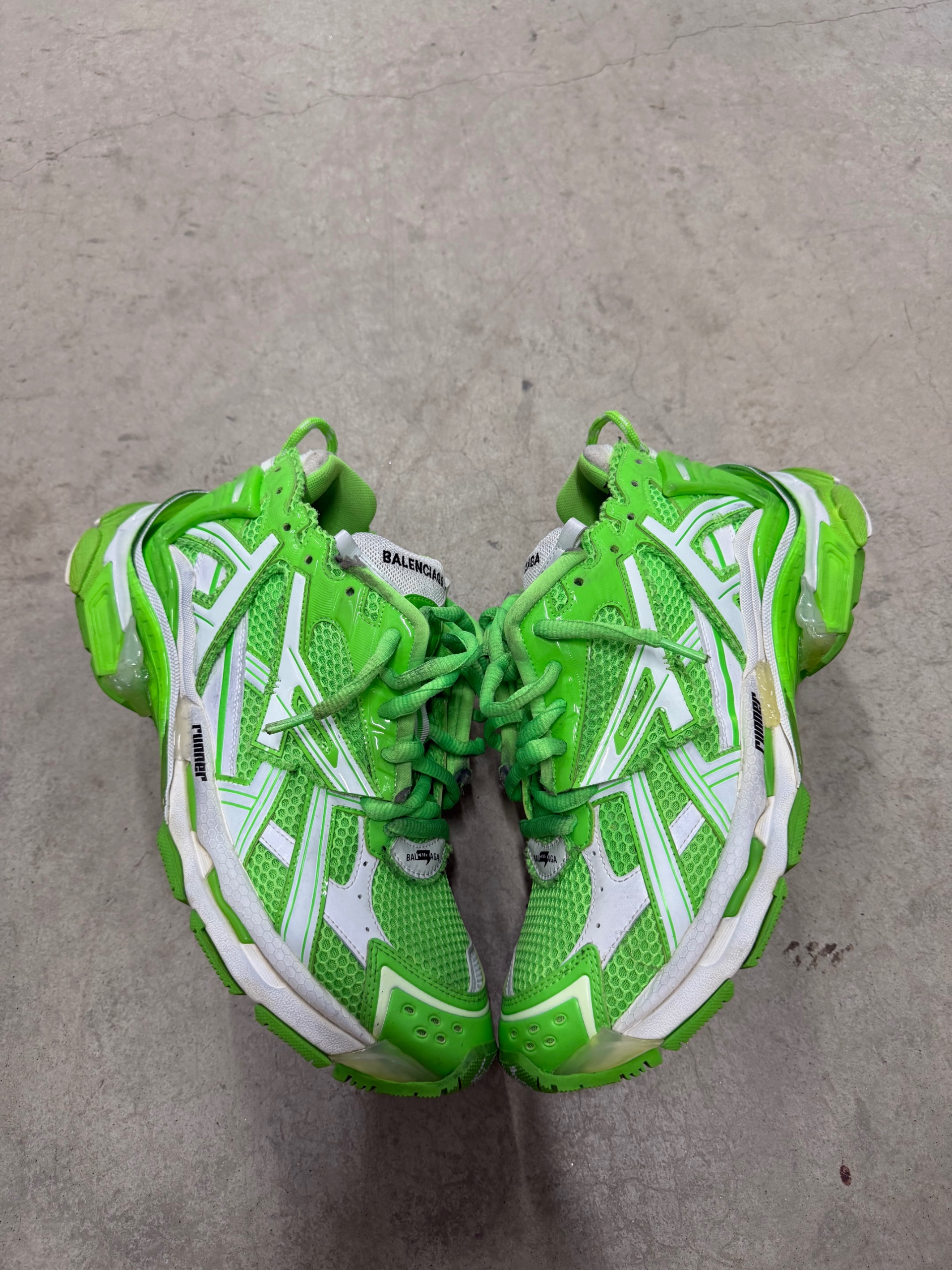 BALENCIAGA RUNNER SNEAKER Fluo Green