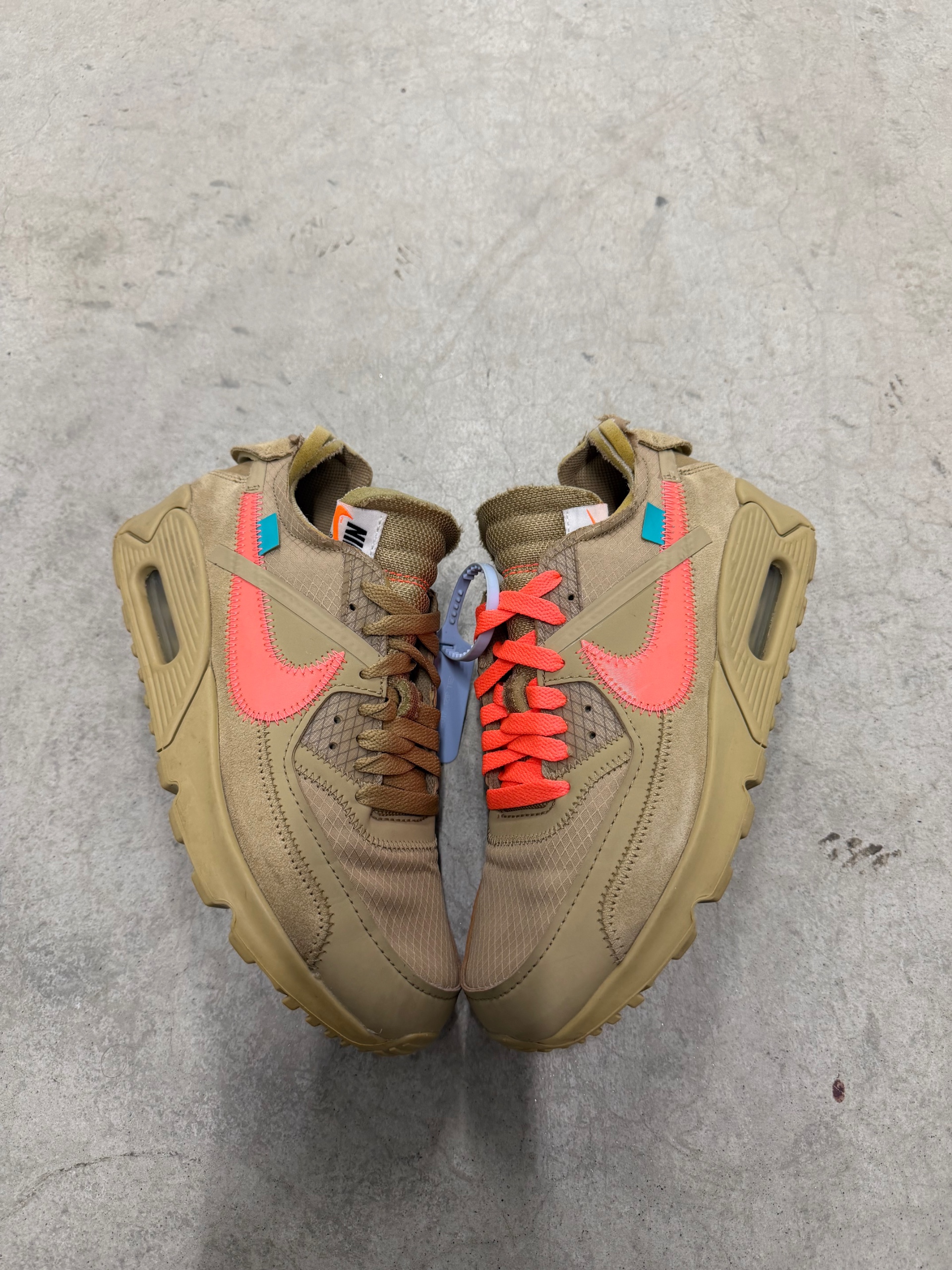 OFF-WHITE AIR MAX 90 Desert Ore
