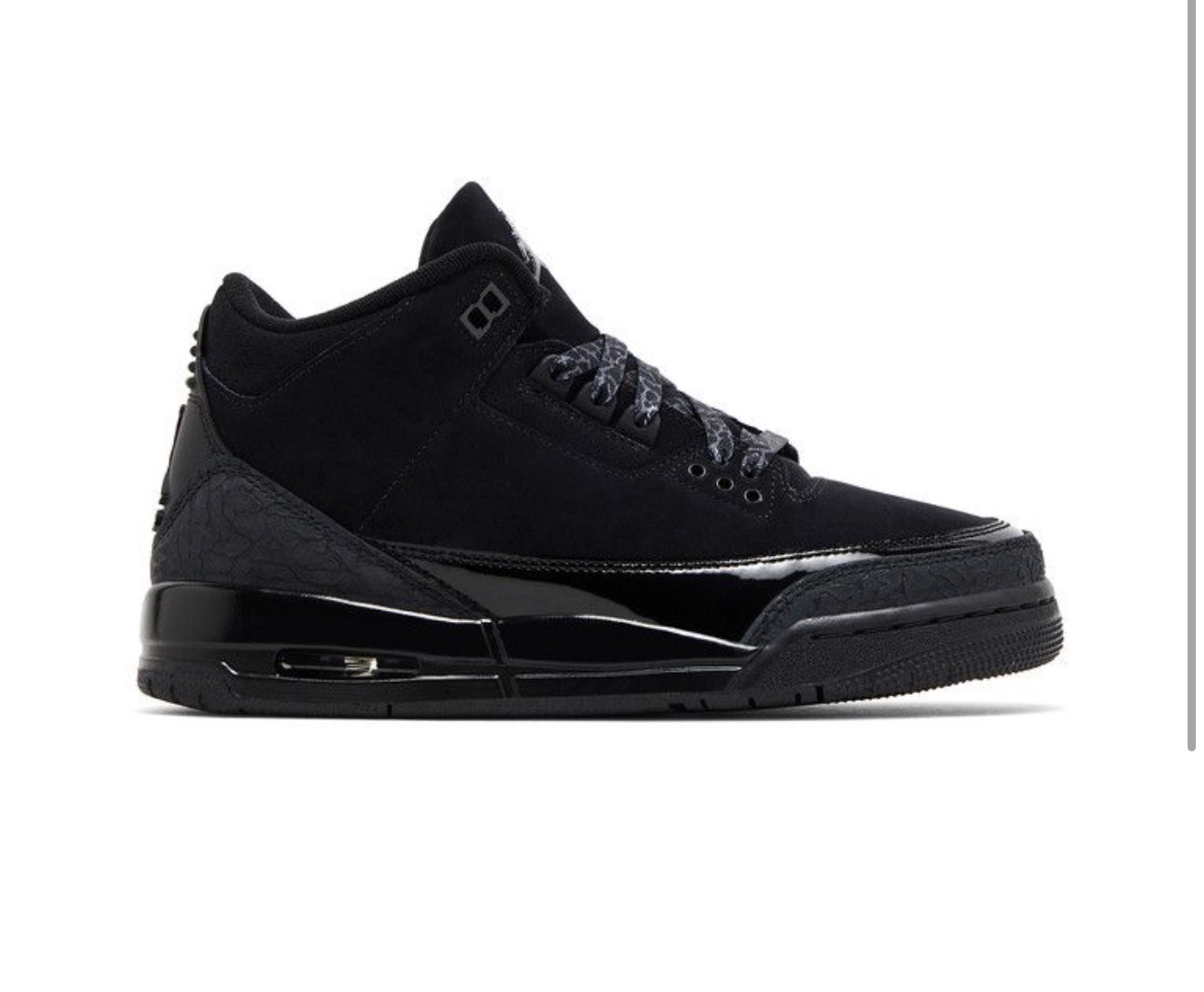 JORDAN 3 “ Black Cat “