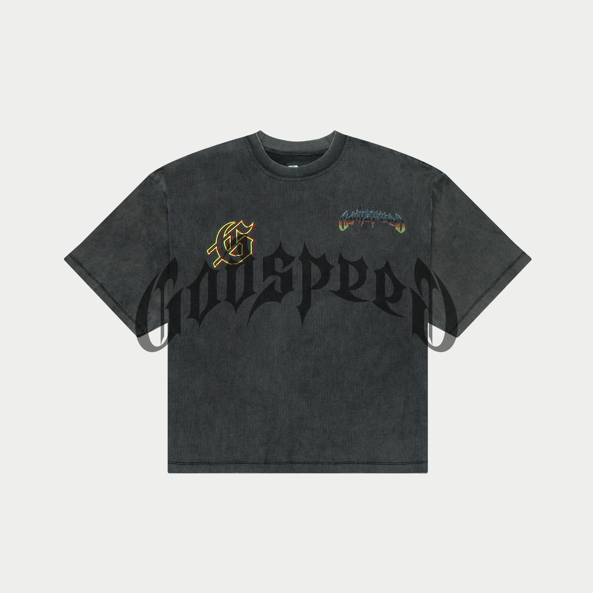 Godspeed Grey "Biker nation" Tee