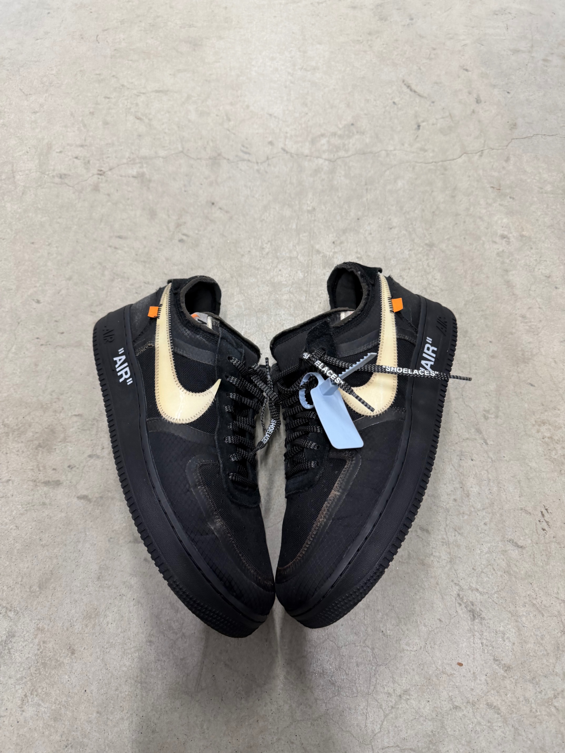 OFF-WHITE AIR FORCE 1 LOW Black