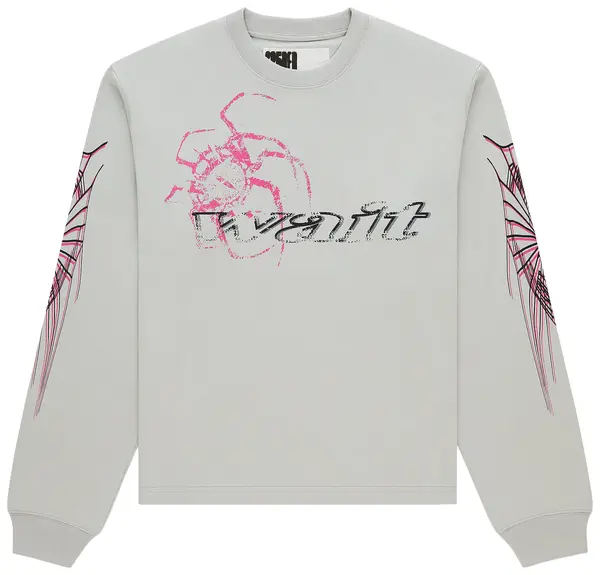 Sp5der Sports Grey "Wait" L/S